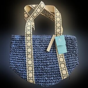 Large Beach Straw Bag